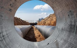 Construction Pipes are Properly Laid